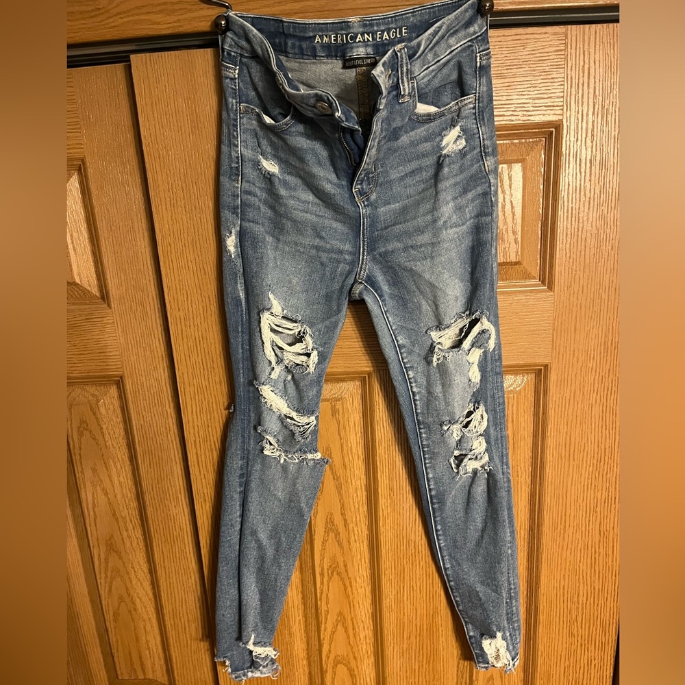 American Eagle Curvy Hi-Rise Jegging Size 4